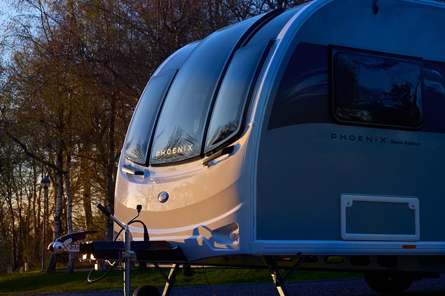 Bailey Phoenix Black Edition range exterior