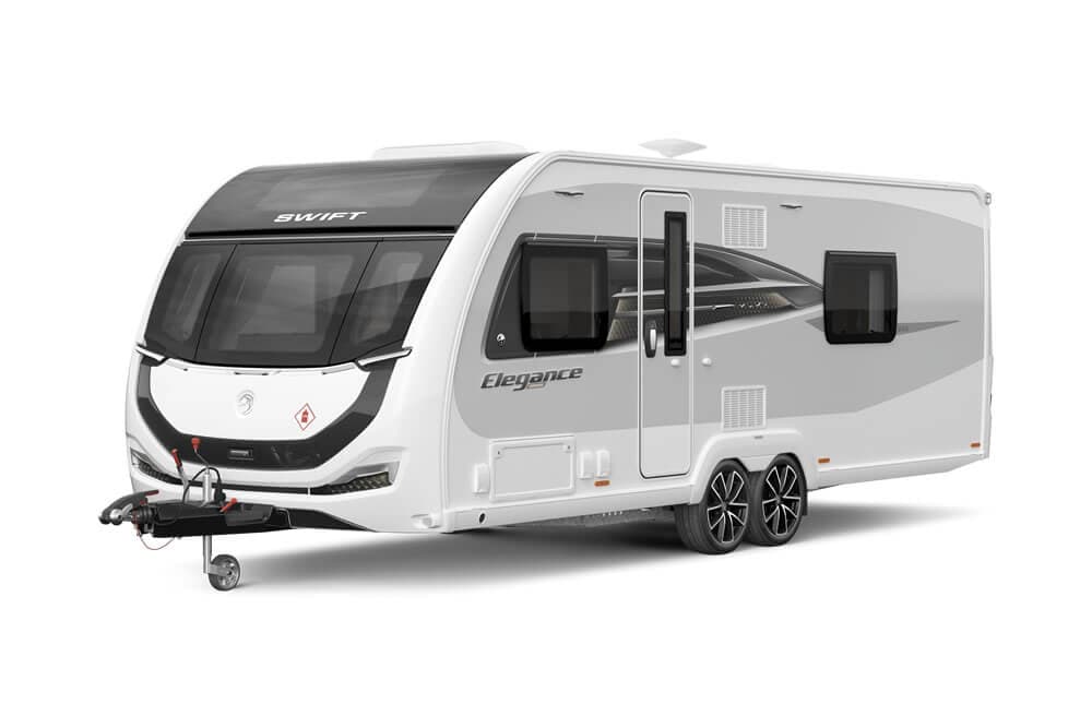 Swift Elegance Grande 845 exterior three-quarter view