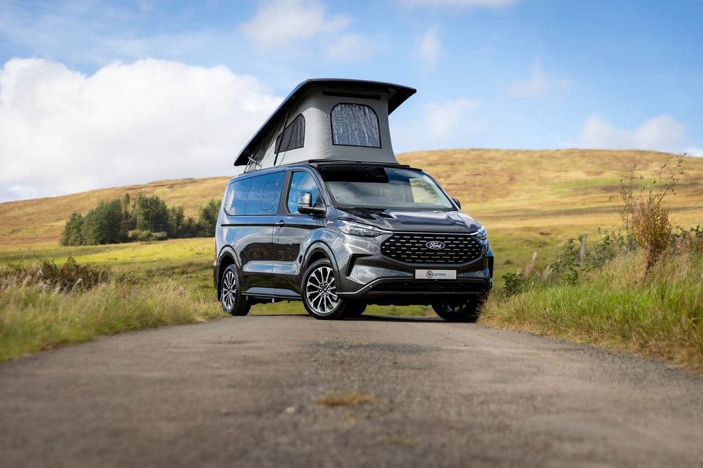 Bespoke Leisure Explore campervan exterior three-quarter view