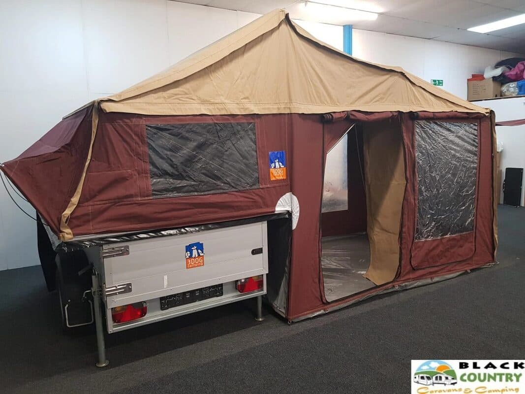 3Dog Camping TrailDog trailer tent