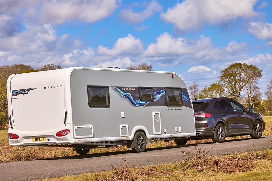 Bailey Pegasus Black Edition range exterior