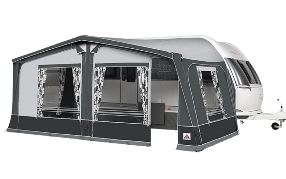 Caravan, awning, and trailer tent