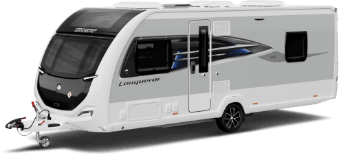Swift touring caravan