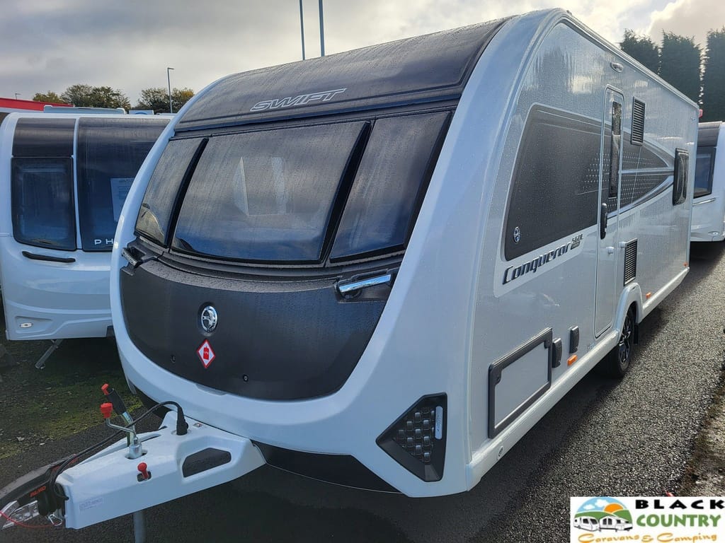 Swift Caravan Rear 2026 Swift Sprite Major 4 SB | Black Country Caravans & Camping