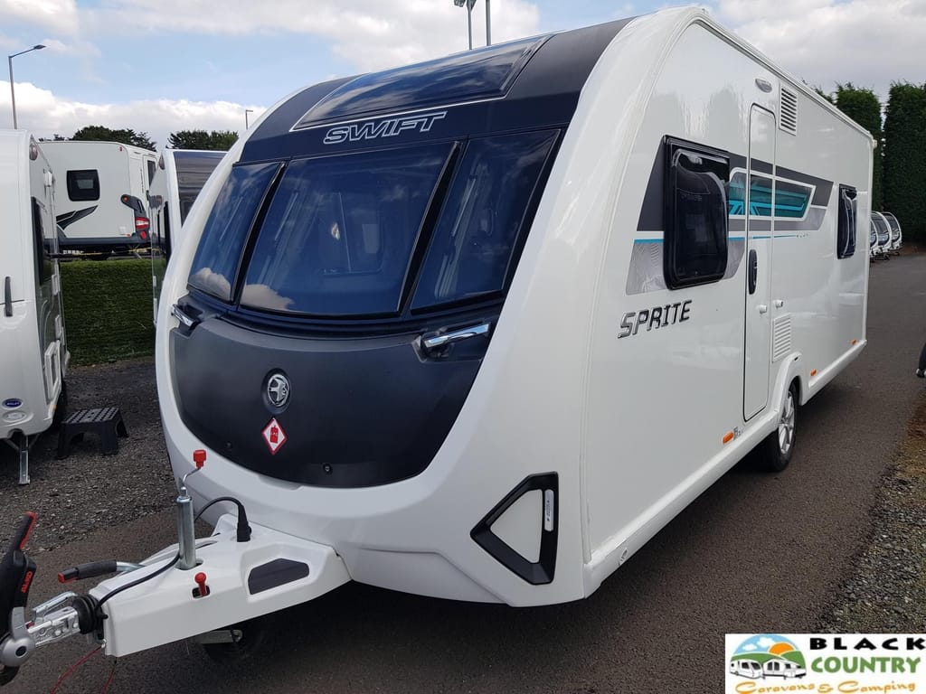 Swift Caravan Rear 2025 Swift Basecamp 4 | Black Country Caravans & Camping